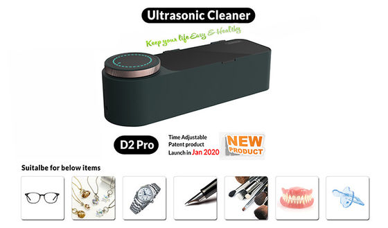 FCC 600ml Household Ultrasonic Cleaning Machine 3mins Timer