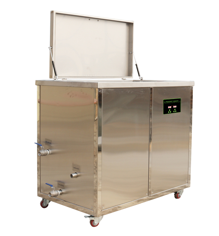 Heavy Duty Stainless Steel Heated Soak Tank With Ultrasonic Transducers
